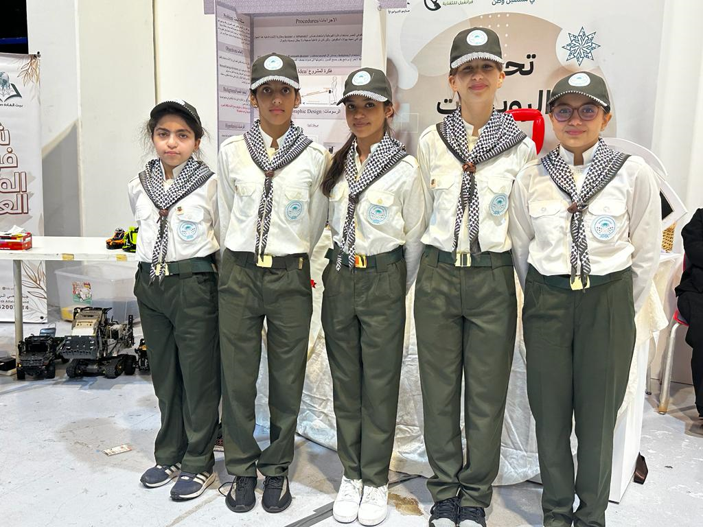 Participation of Girls’ Scouts in Al Hamra International Schools